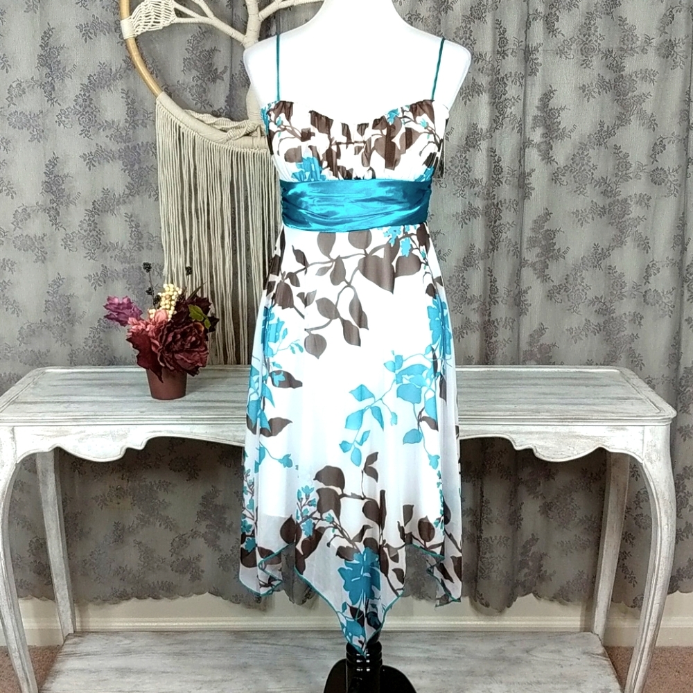 Accidentally In Love floral handkerchief dress